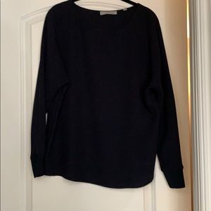 Navy long sleeve Vince top